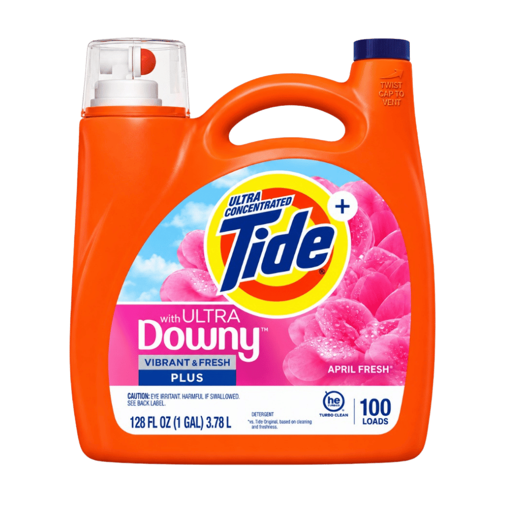 Tide Plus with Ultra Downy Liquid Laundry Detergent 128 fl oz buy online USA - 1